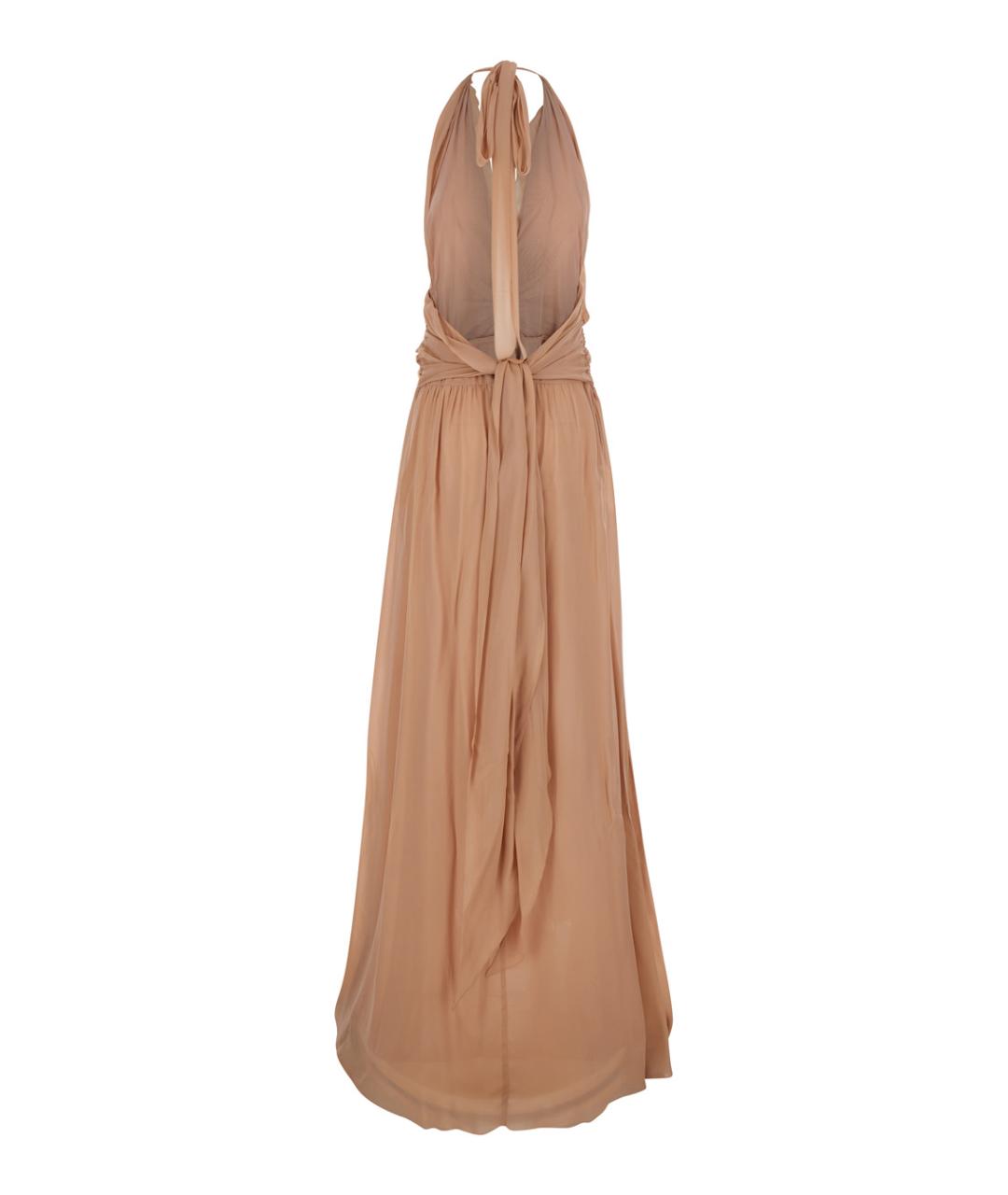 BLUMARINE Розовое вискозное платье, фото 2