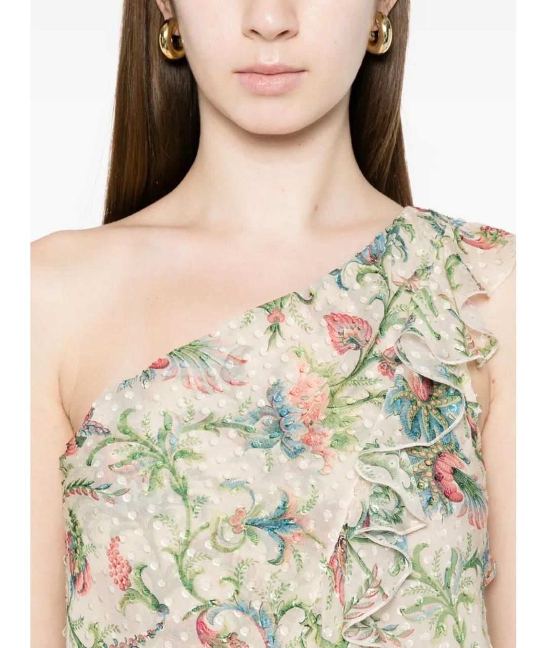 ETRO Мульти шелковая майка, фото 3