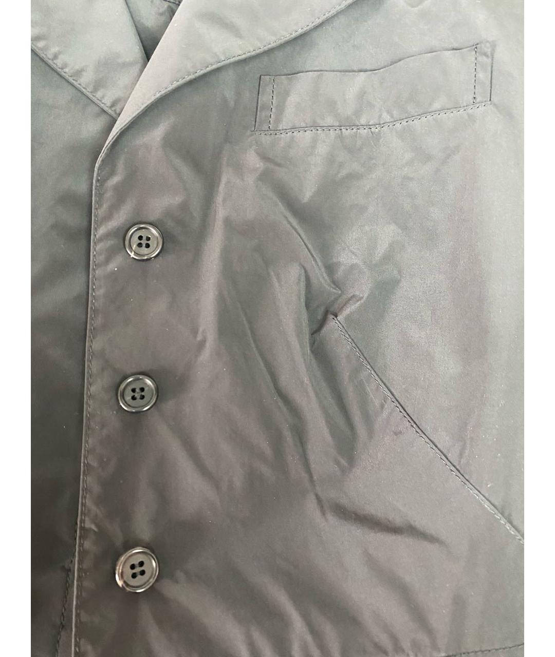 PRADA Черный тренч/плащ, фото 4