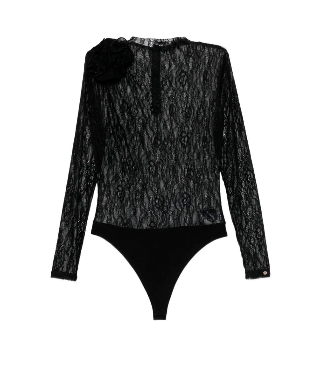 NISSA Черное полиамидовое боди, фото 1