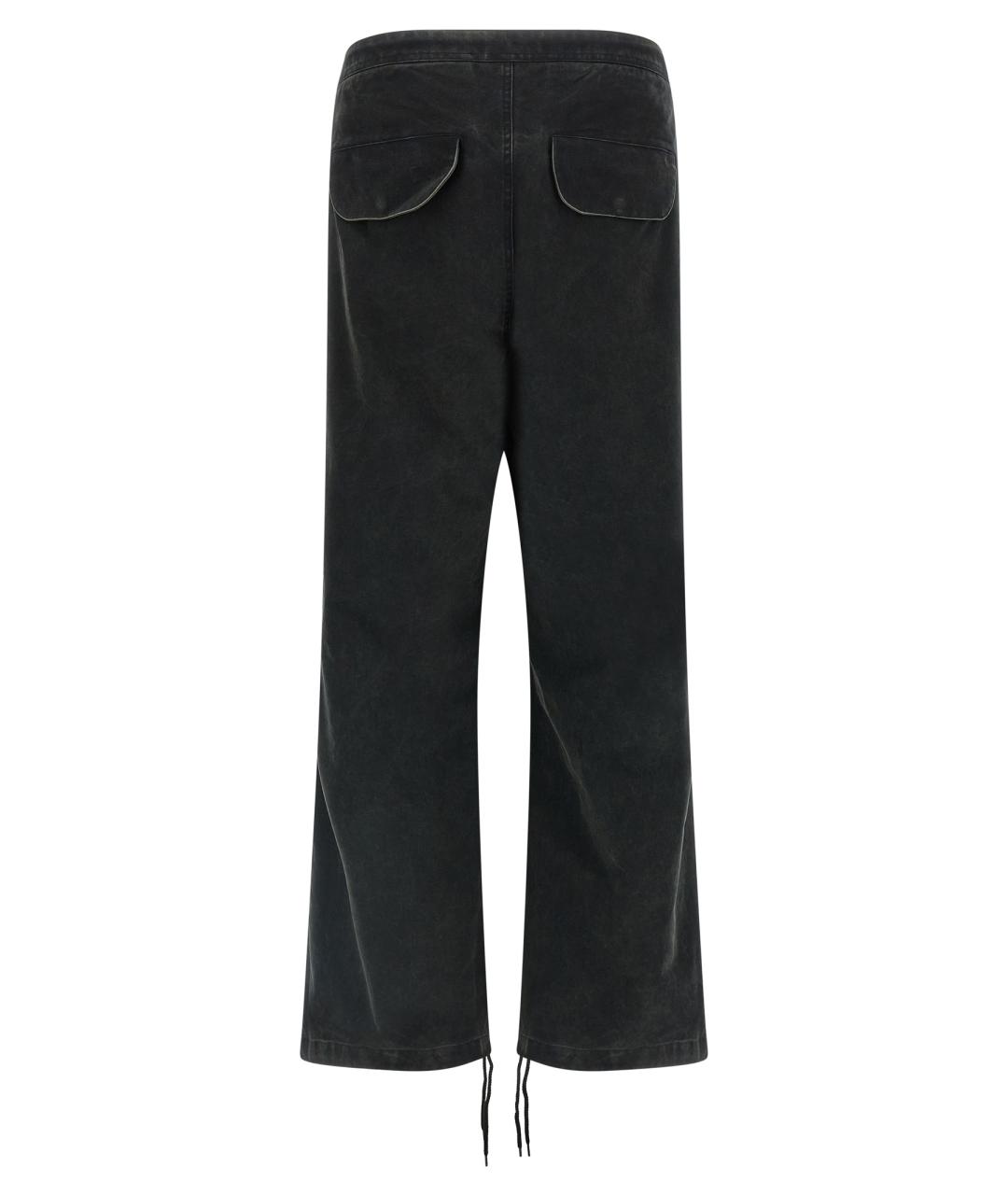 entire studios Черные хлопковые повседневные брюки, фото 2