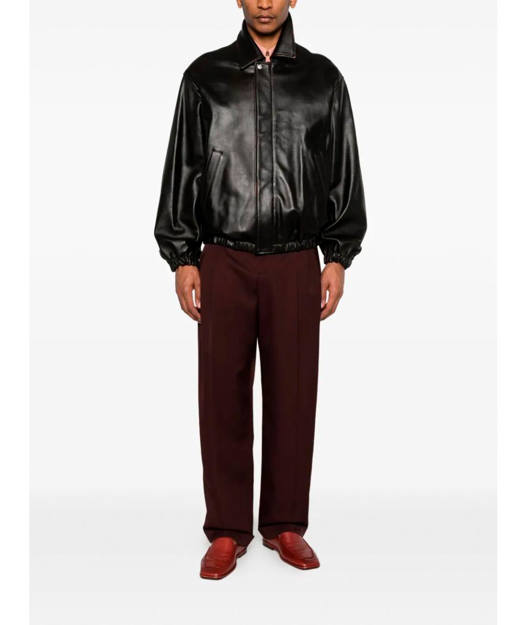 BOTTEGA VENETA Мульти шерстяные повседневные брюки, фото 2