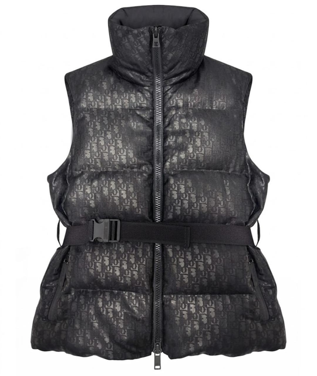 CHRISTIAN DIOR Черный полиэстеровый жилет, фото 1