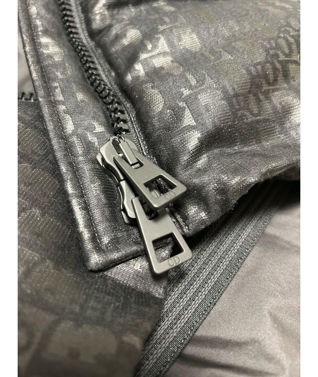 CHRISTIAN DIOR Черный полиэстеровый жилет, фото 7