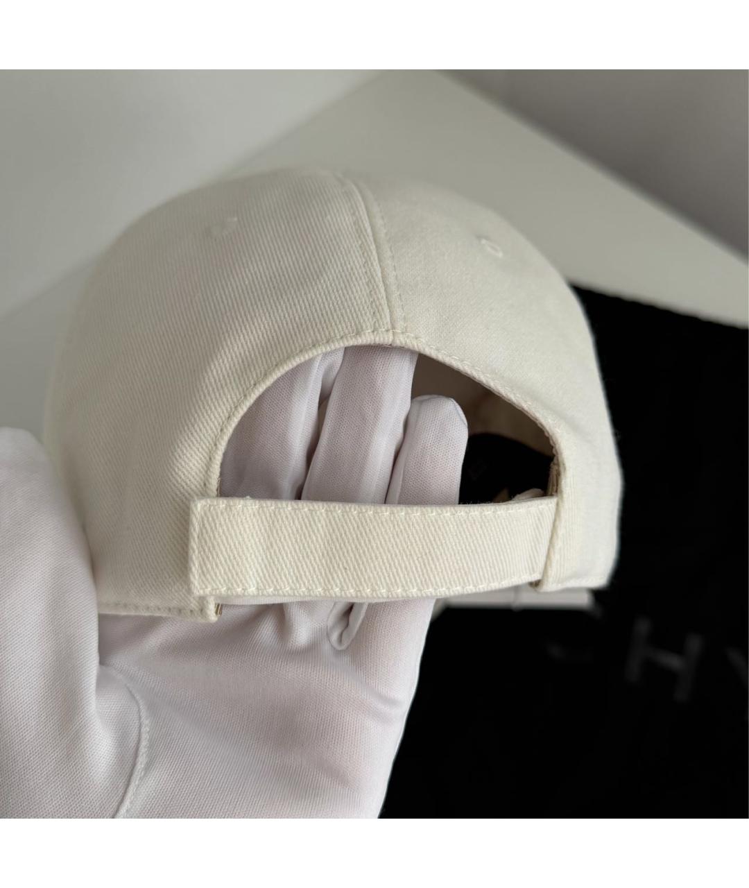 GIVENCHY Белая хлопковая кепка, фото 4