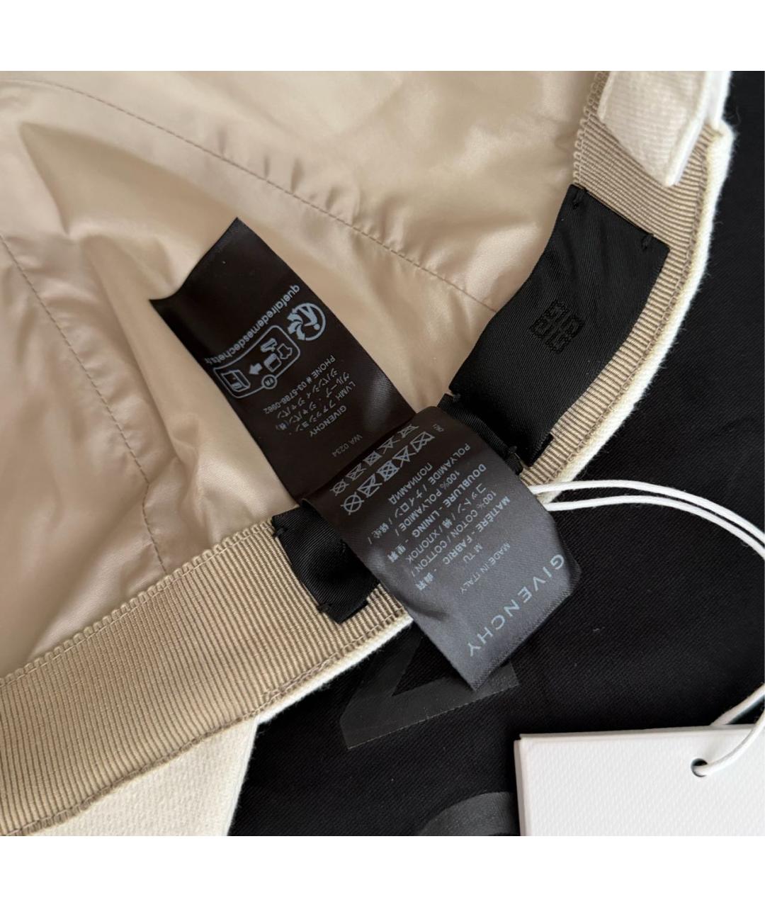 GIVENCHY Белая хлопковая кепка, фото 6