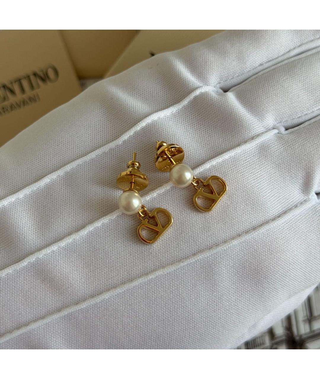 VALENTINO Золотые серьги, фото 3