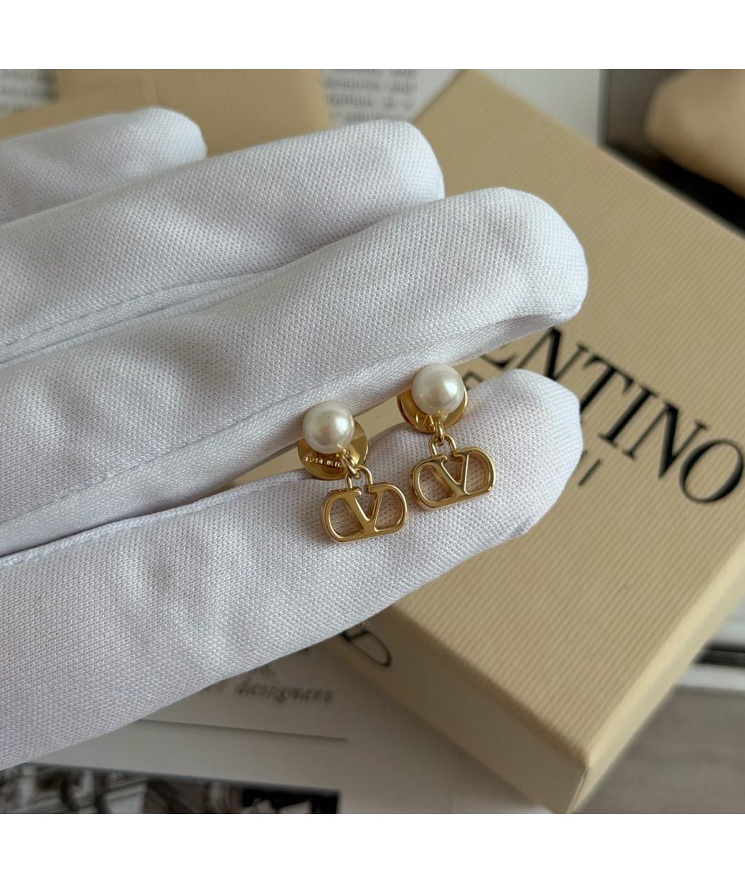 VALENTINO Золотые серьги, фото 5