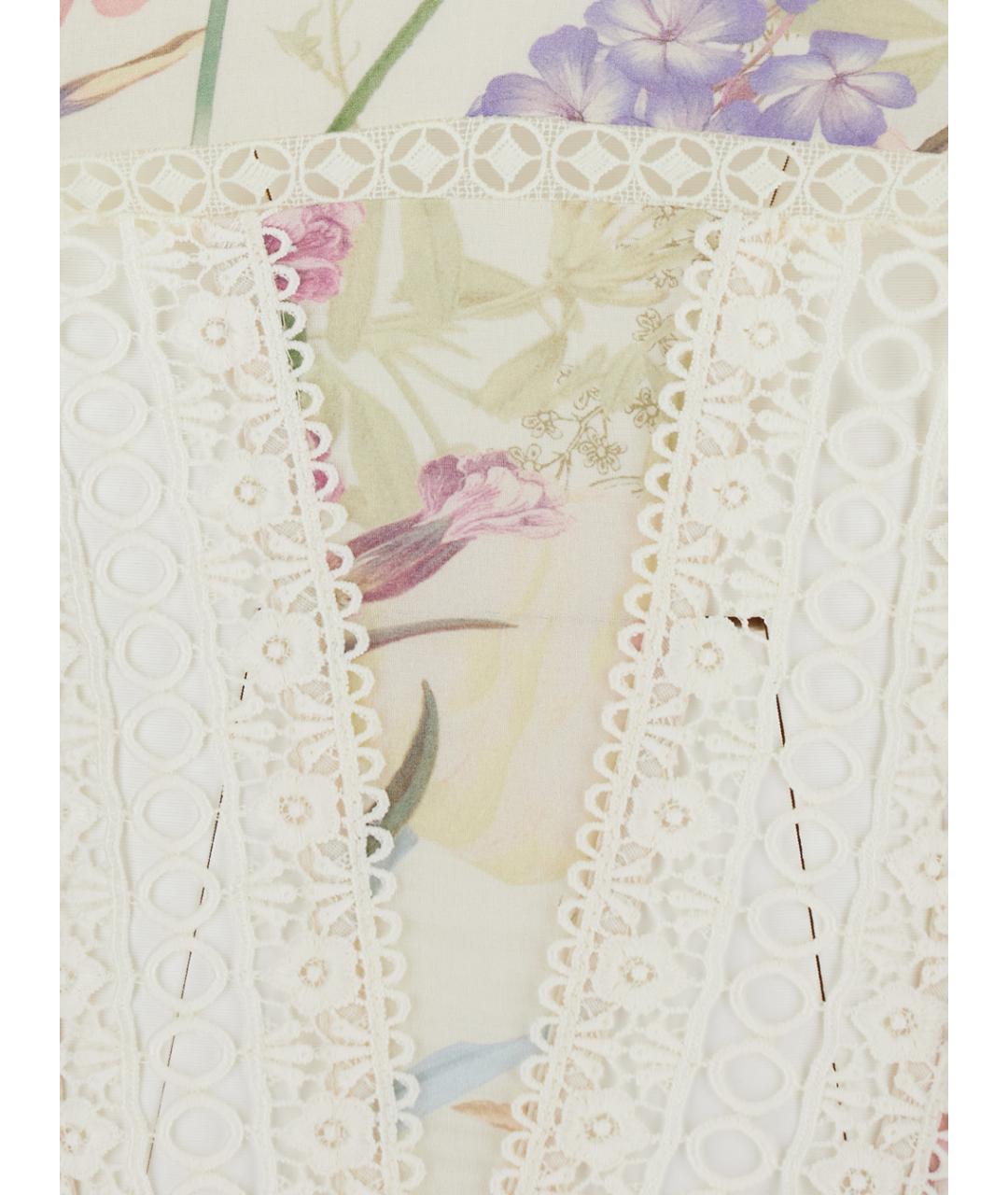 CHARO RUIZ Мульти хлопковое повседневное платье, фото 3