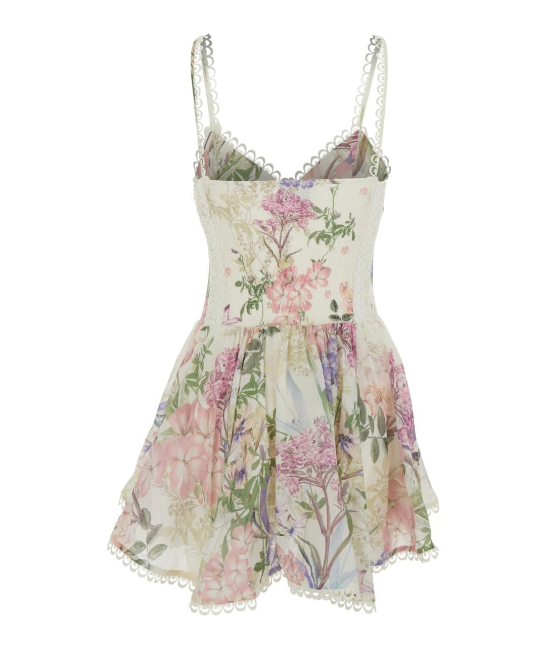 CHARO RUIZ Мульти хлопковое повседневное платье, фото 2