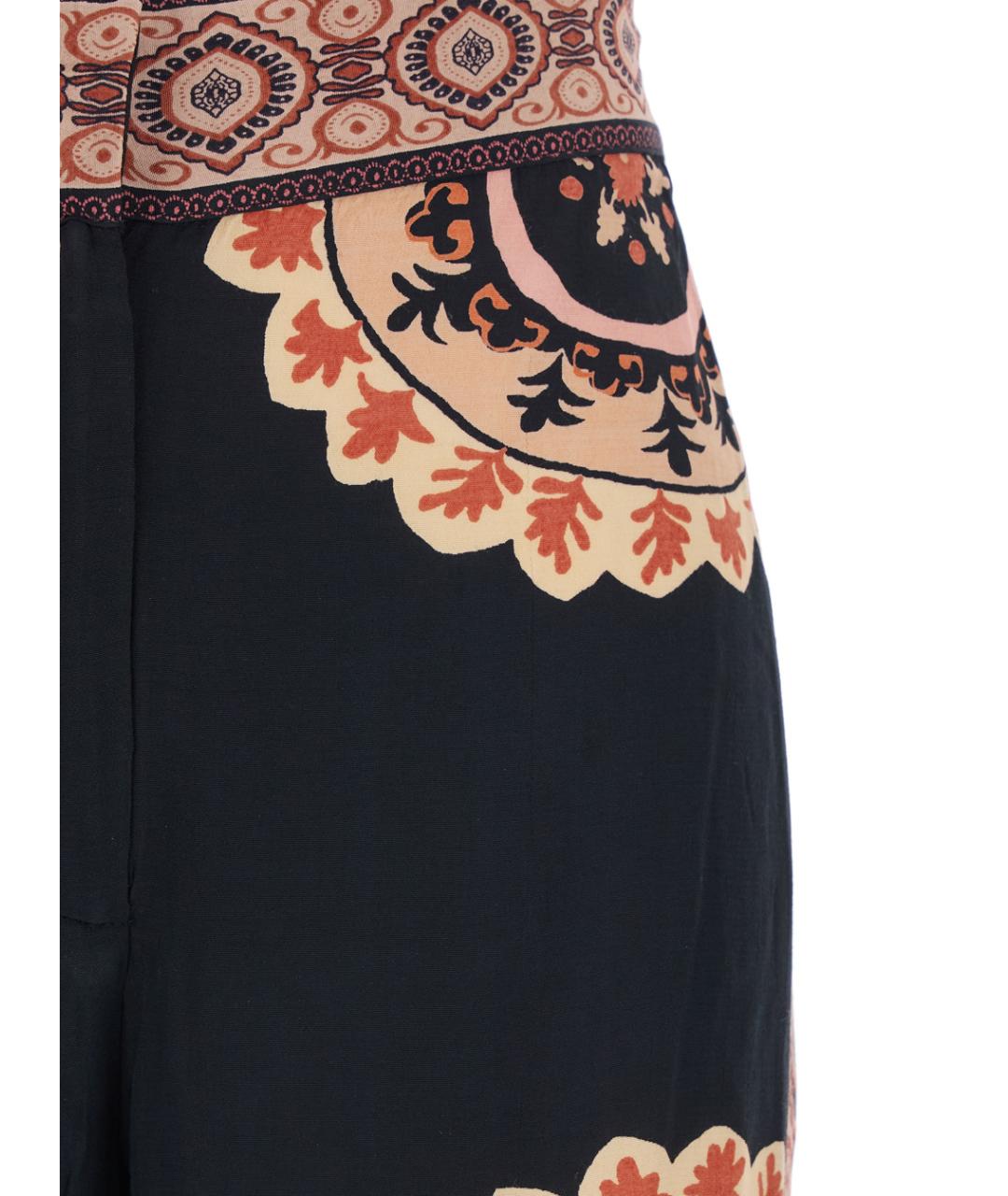 BA&SH Черные вискозные брюки широкие, фото 3