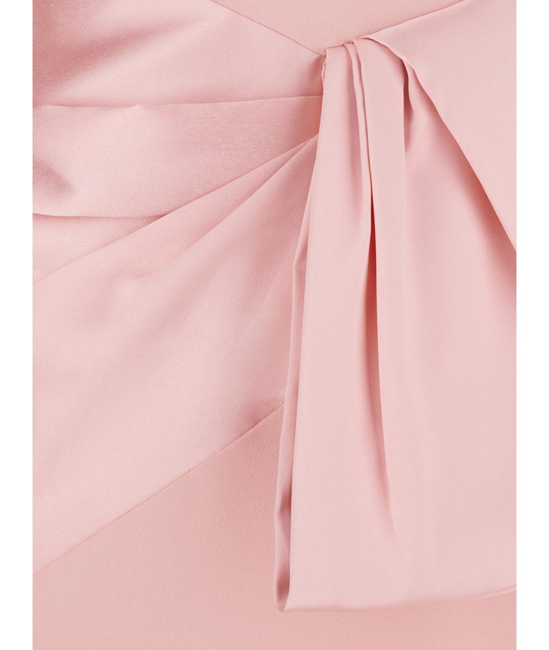 SOLACE LONDON Розовое полиэстеровое повседневное платье, фото 3
