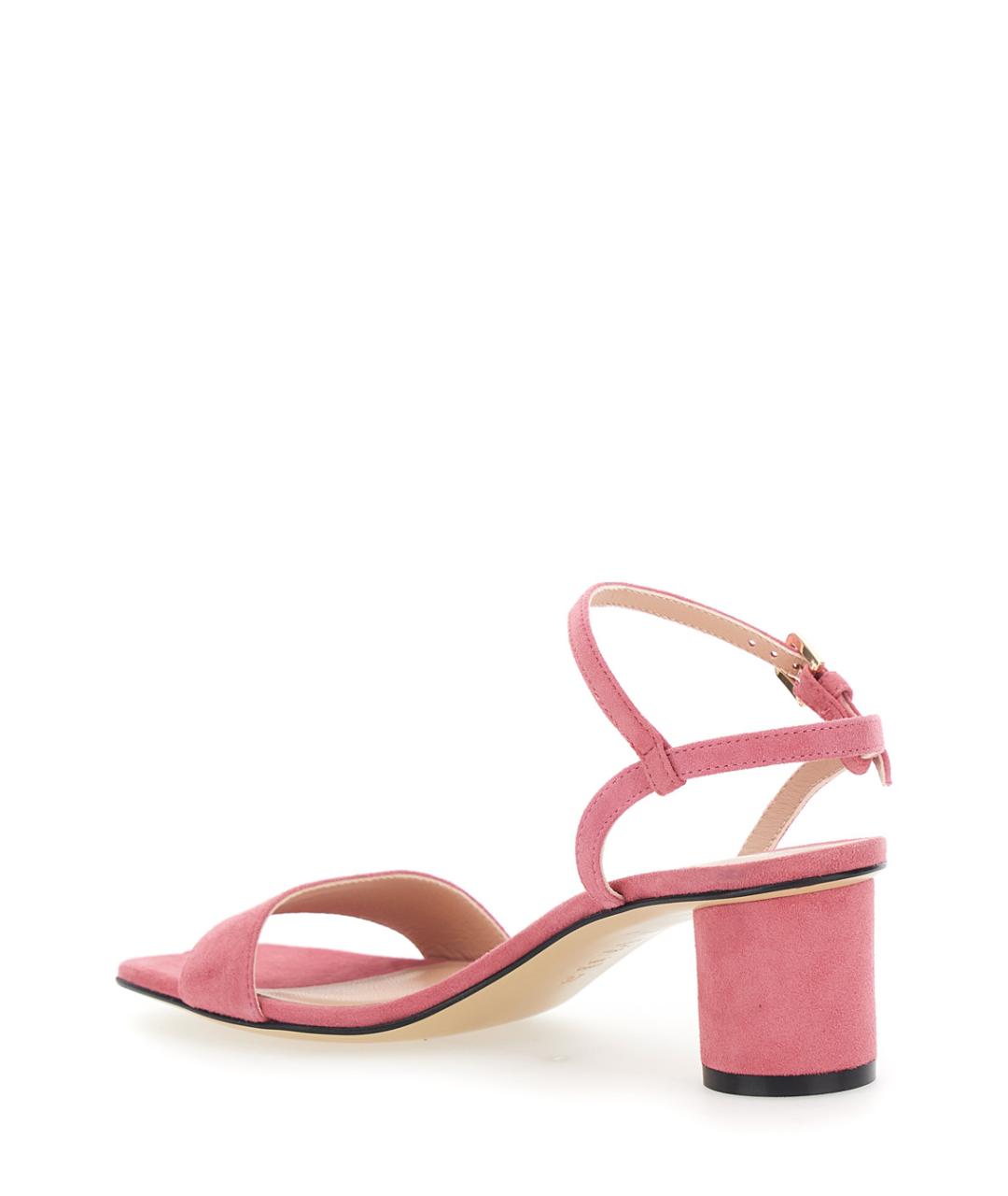 POLLINI Розовые кожаные босоножки, фото 3