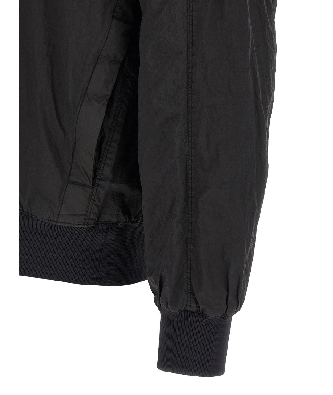 STONE ISLAND Черная полиамидовая куртка, фото 4