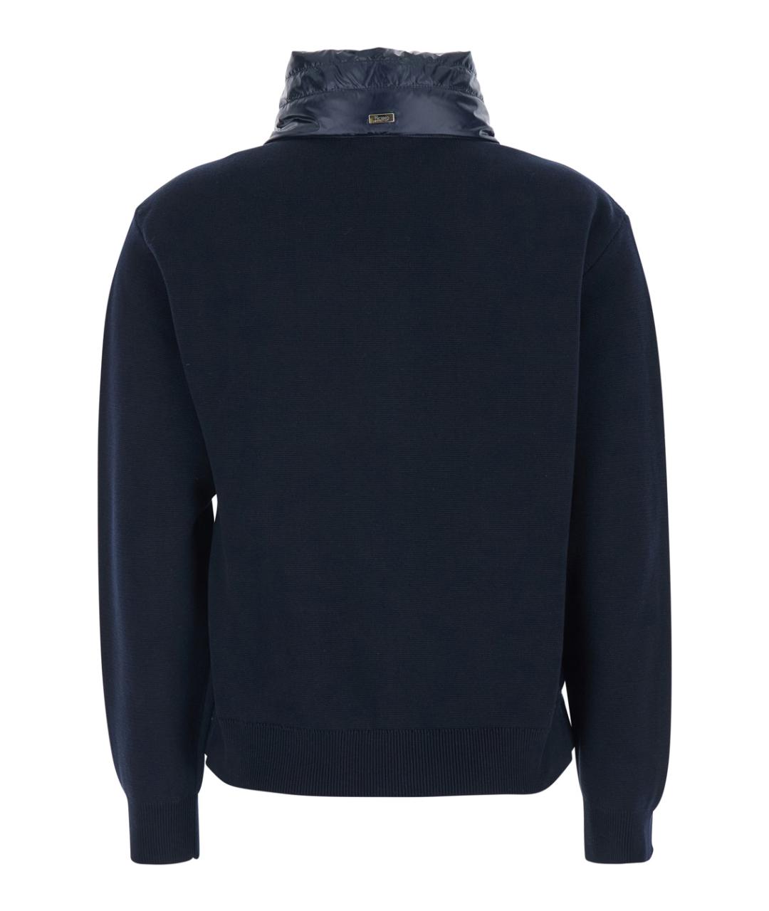 HERNO Синяя хлопковая куртка, фото 2