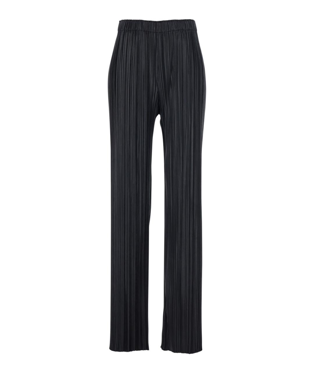 PHOEBE PHILO Черные прямые брюки, фото 1