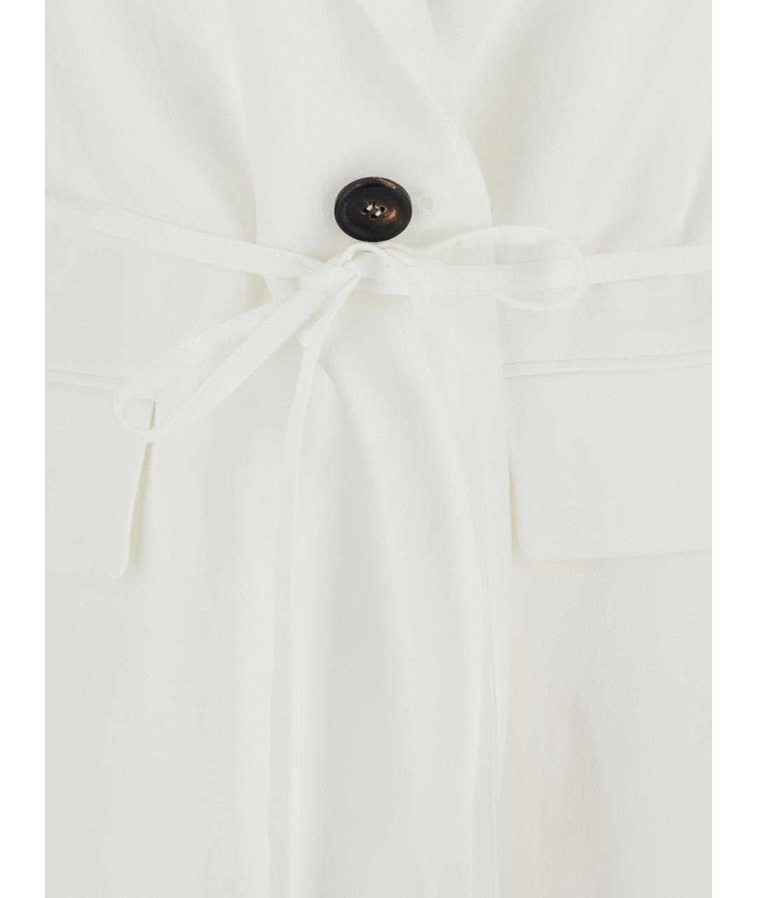 BRUNELLO CUCINELLI Белая вискозная куртка, фото 3