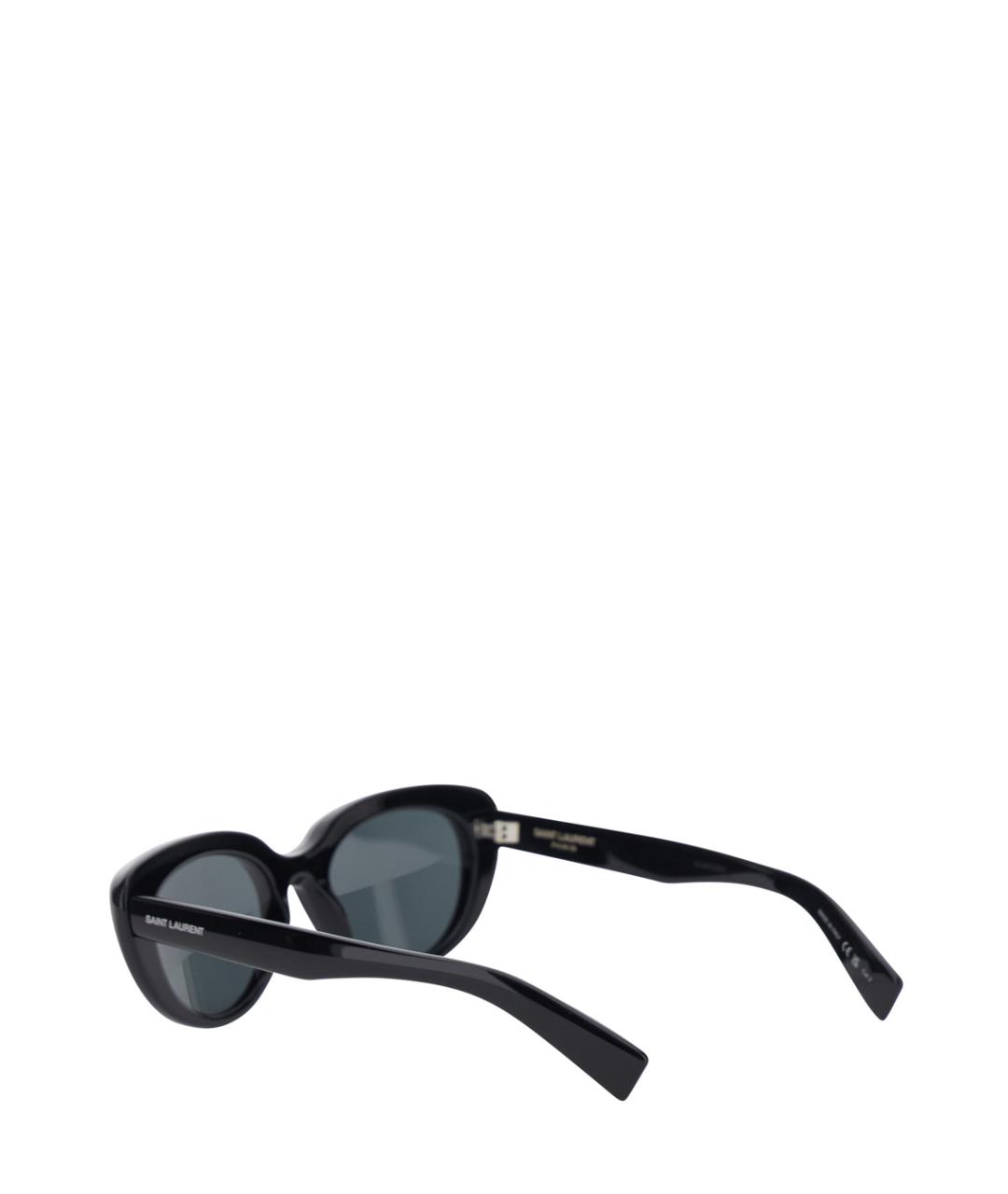 SAINT LAURENT Черные солнцезащитные очки, фото 2