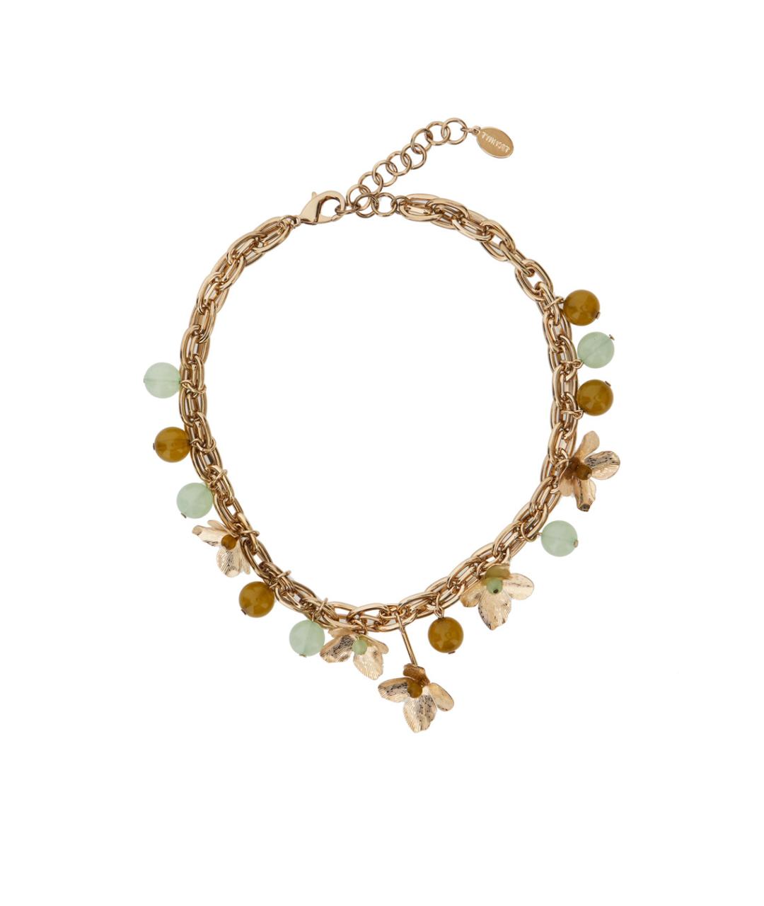 TWIN-SET Золотая металлическая цепочка, фото 1