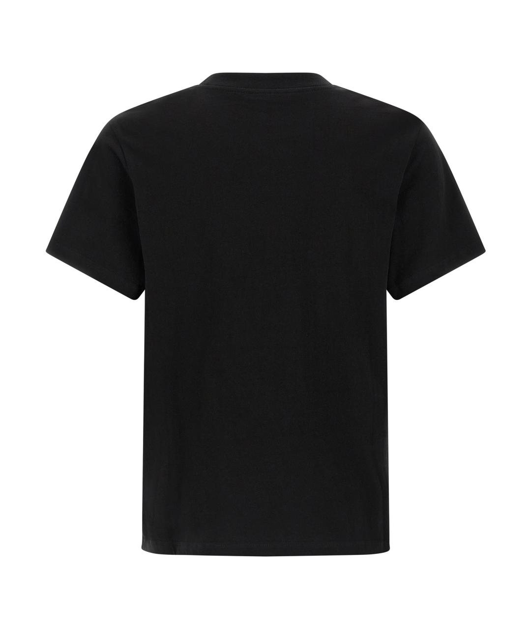 entire studios Черная хлопковая футболка, фото 2