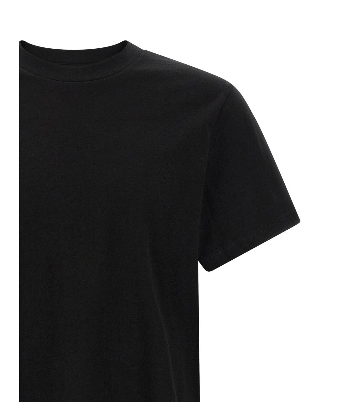 entire studios Черная хлопковая футболка, фото 3