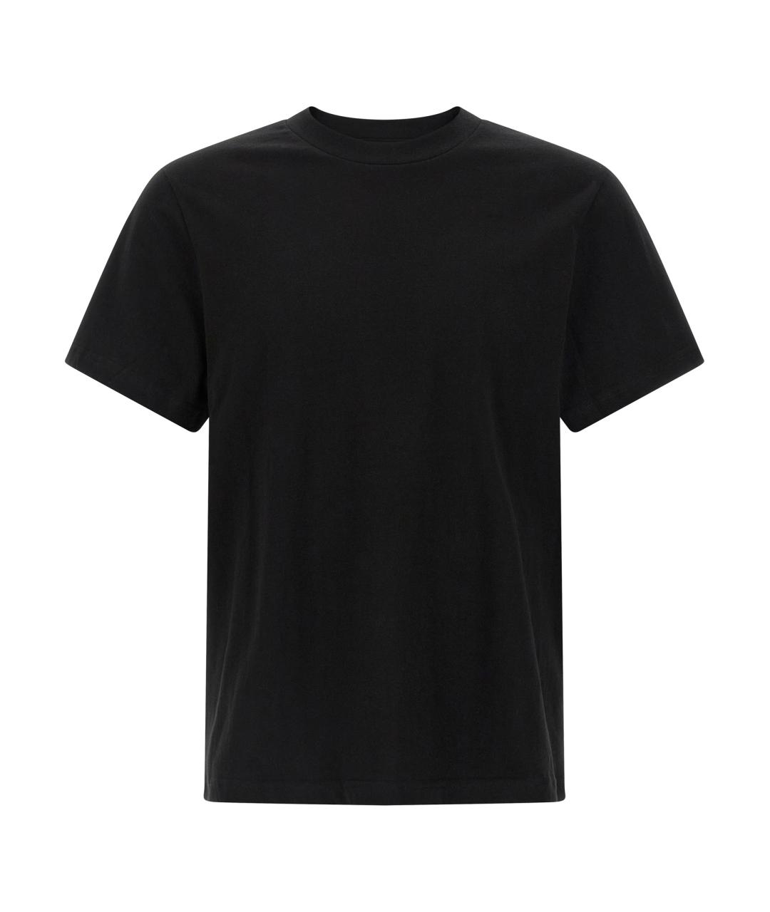 entire studios Черная хлопковая футболка, фото 1