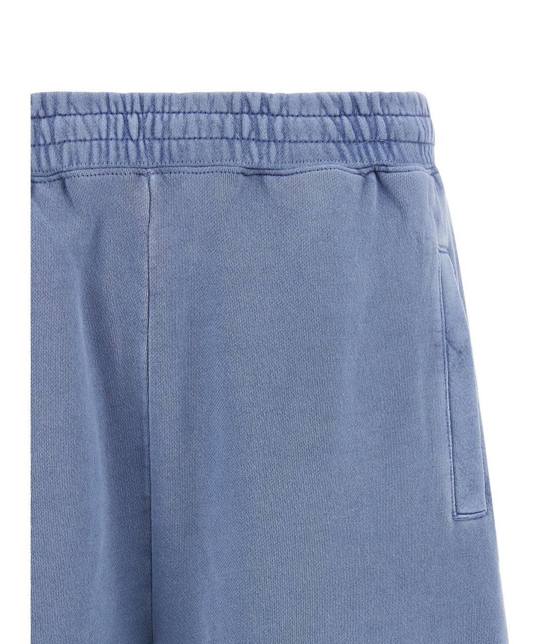 CARHARTT WIP Голубые хлопковые шорты, фото 3