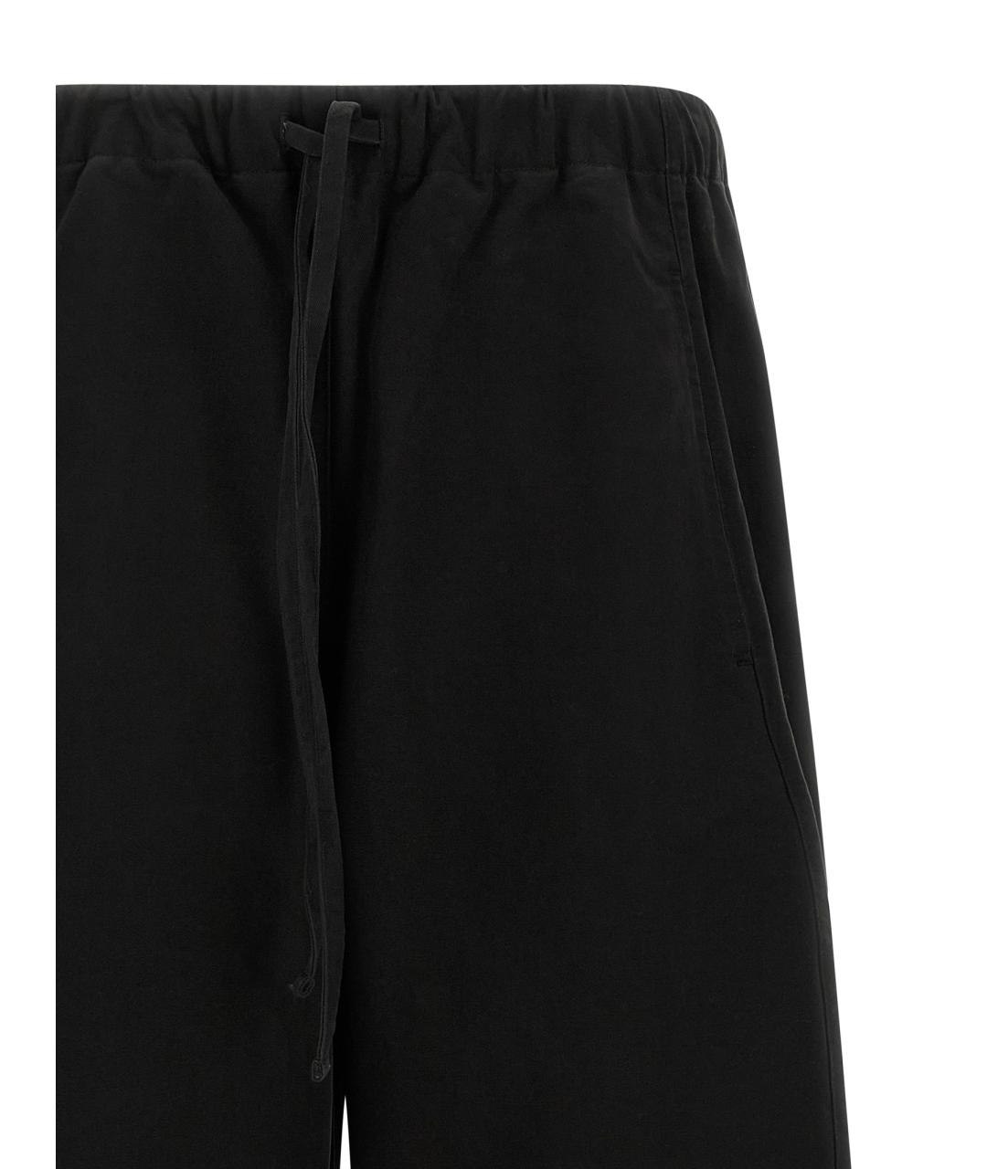 entire studios Черные хлопковые повседневные брюки, фото 3