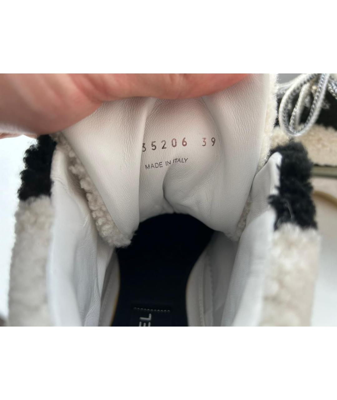 CHANEL Черные кроссовки, фото 5