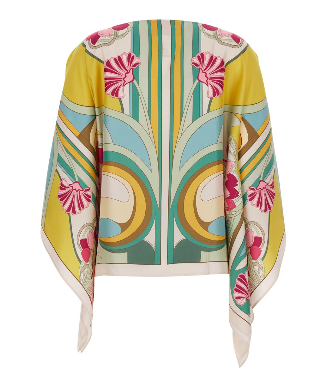 LA DOUBLEJ Мульти шелковая блузы, фото 2