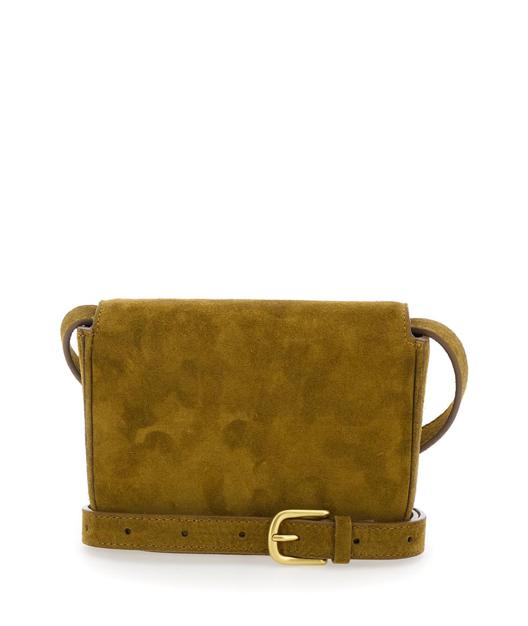 SOEUR Коричневая тканевая сумка через плечо, фото 2