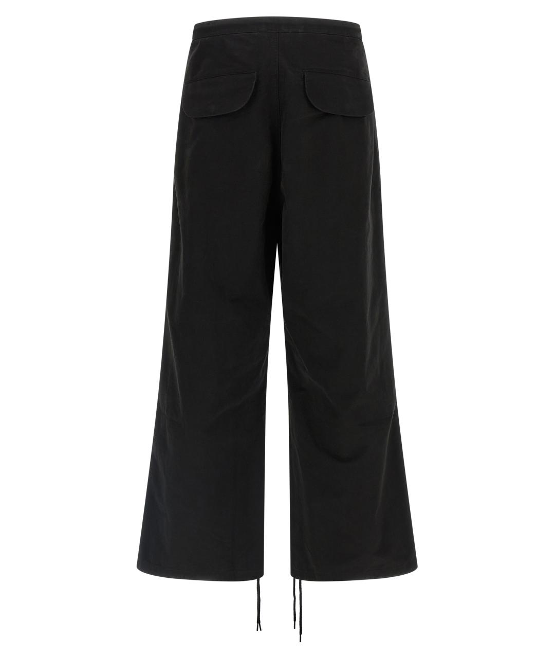 entire studios Черные хлопковые повседневные брюки, фото 2