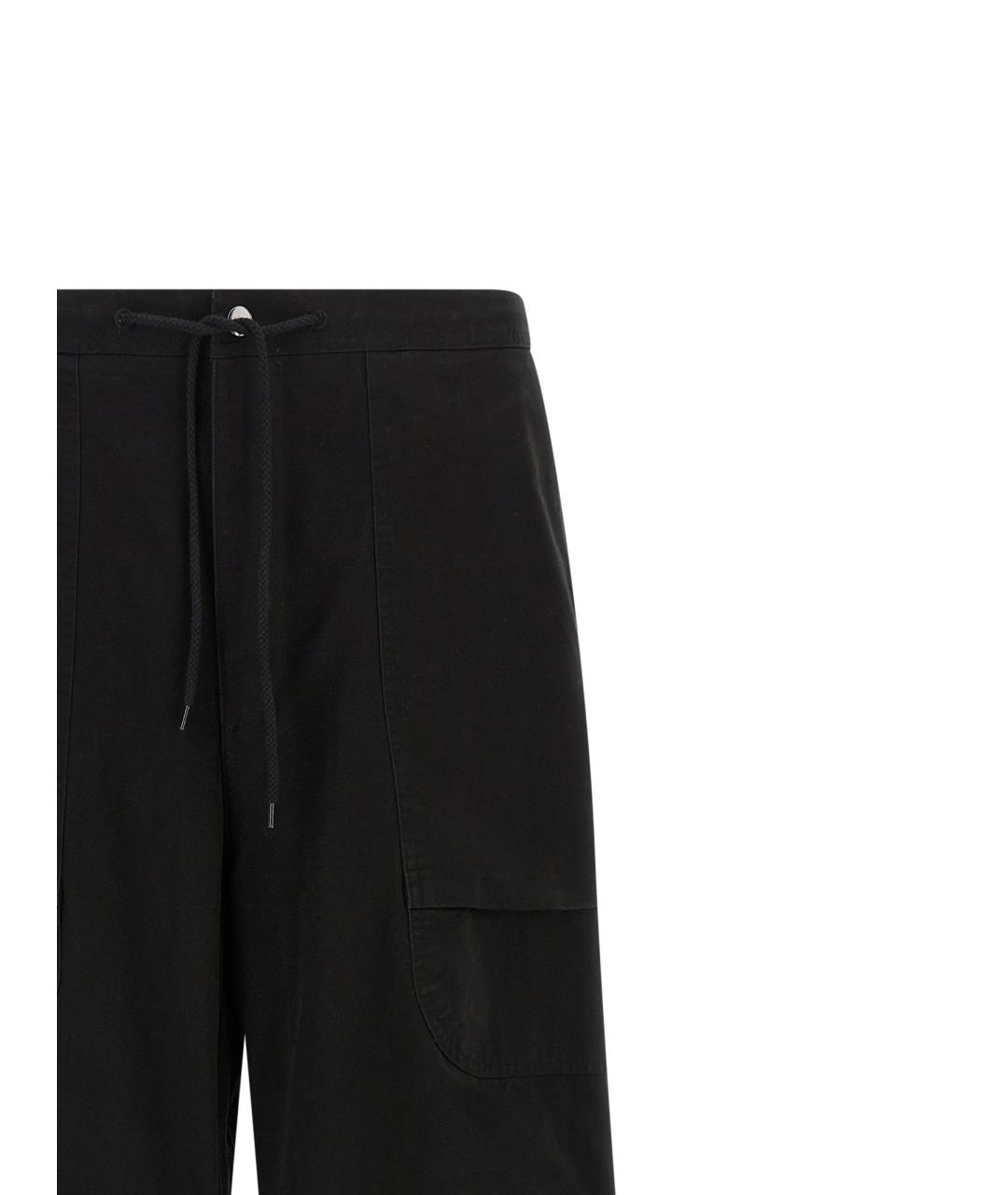 entire studios Черные хлопковые повседневные брюки, фото 3