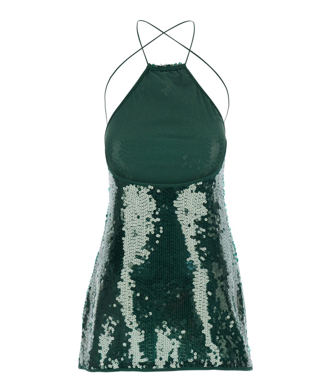 OSEREE Зеленые коктейльное платье, фото 2