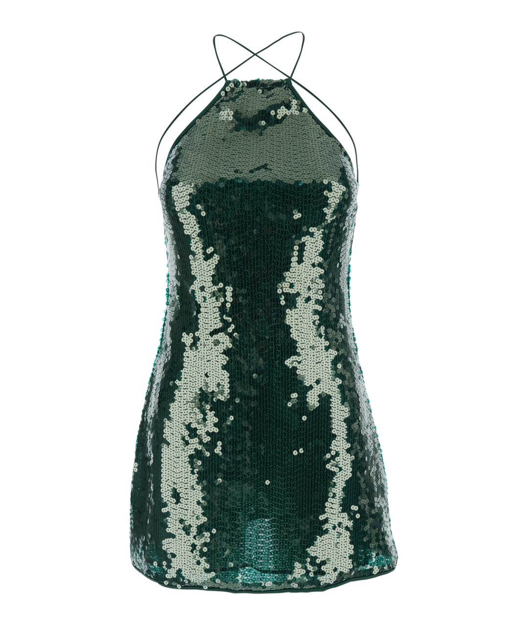 OSEREE Зеленые коктейльное платье, фото 1