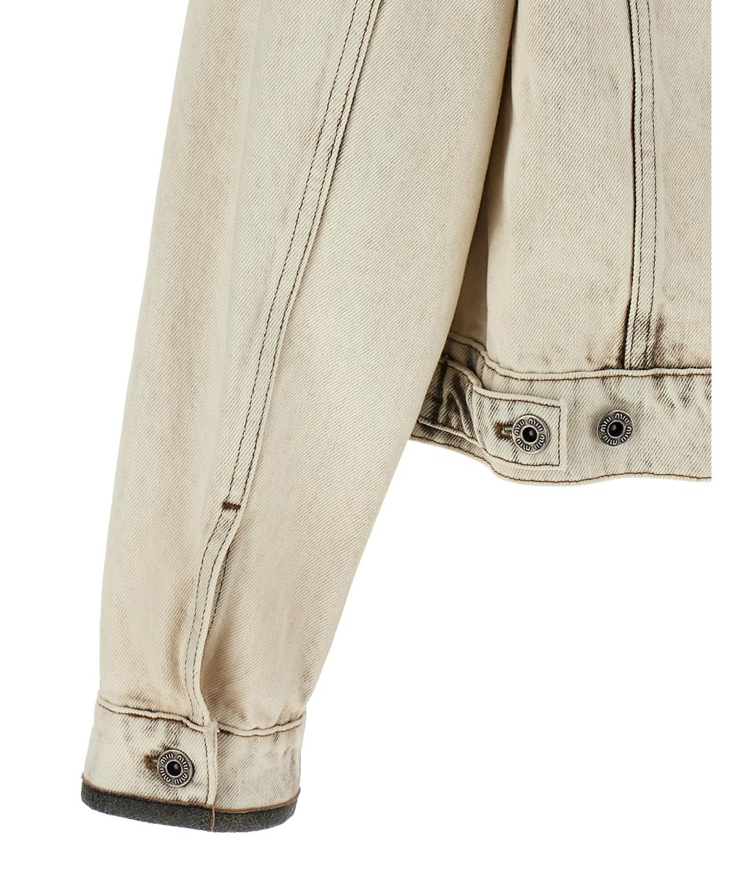 MIU MIU Мульти хлопковая куртка, фото 4