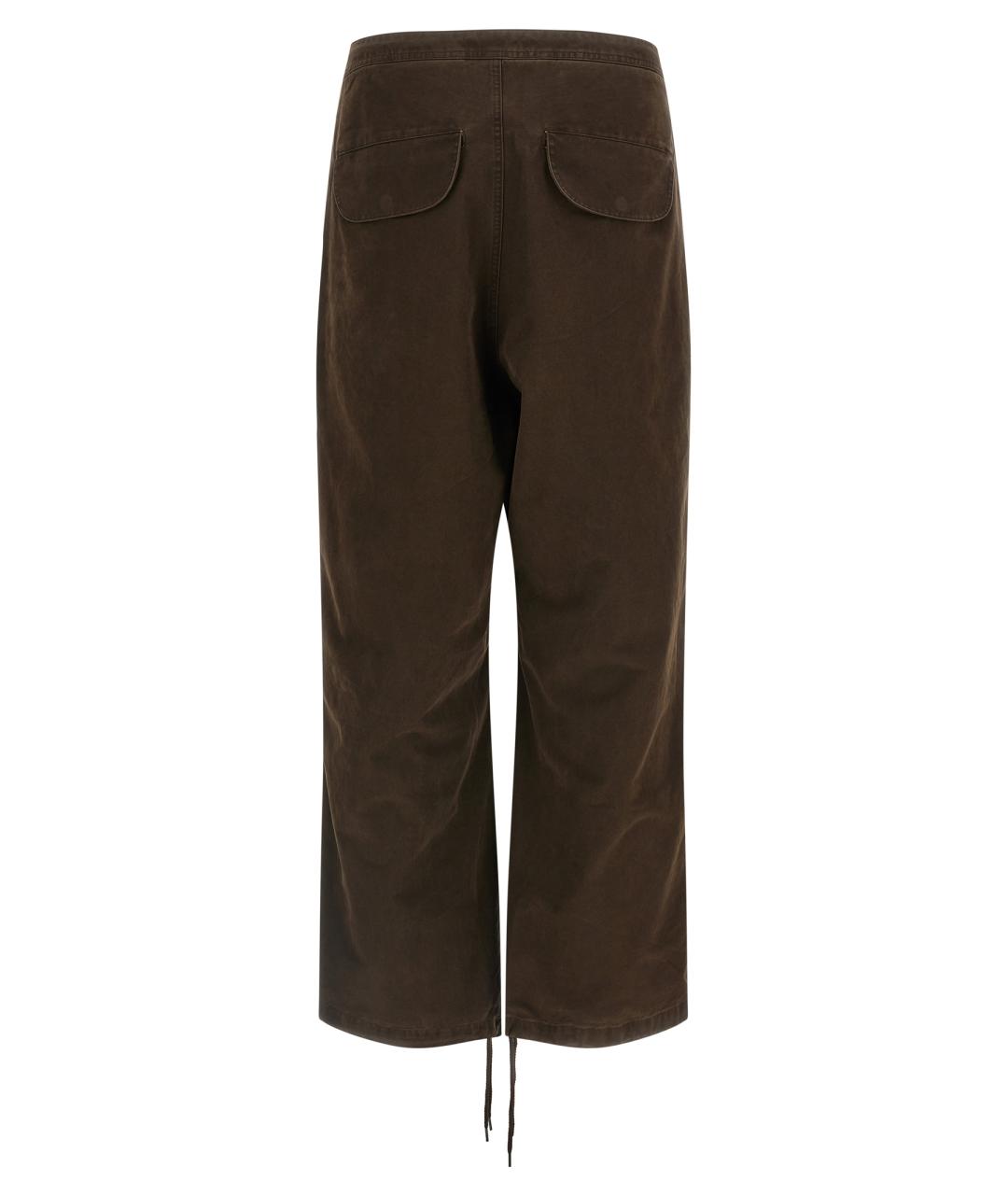 entire studios Коричневые хлопковые повседневные брюки, фото 2