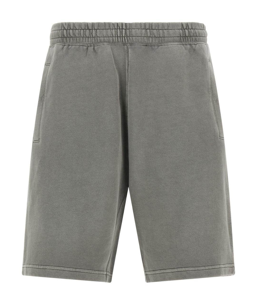 CARHARTT WIP Серые хлопковые шорты, фото 1