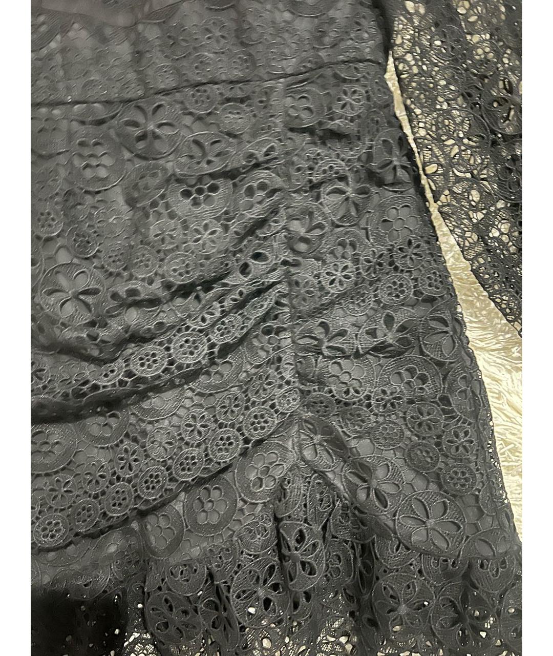 SELF-PORTRAIT Черное коктейльное платье, фото 6