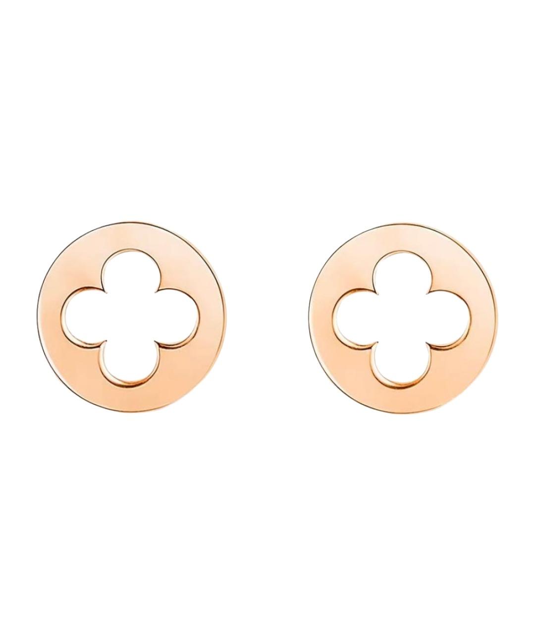LOUIS VUITTON Золотые серьги из розового золота, фото 1