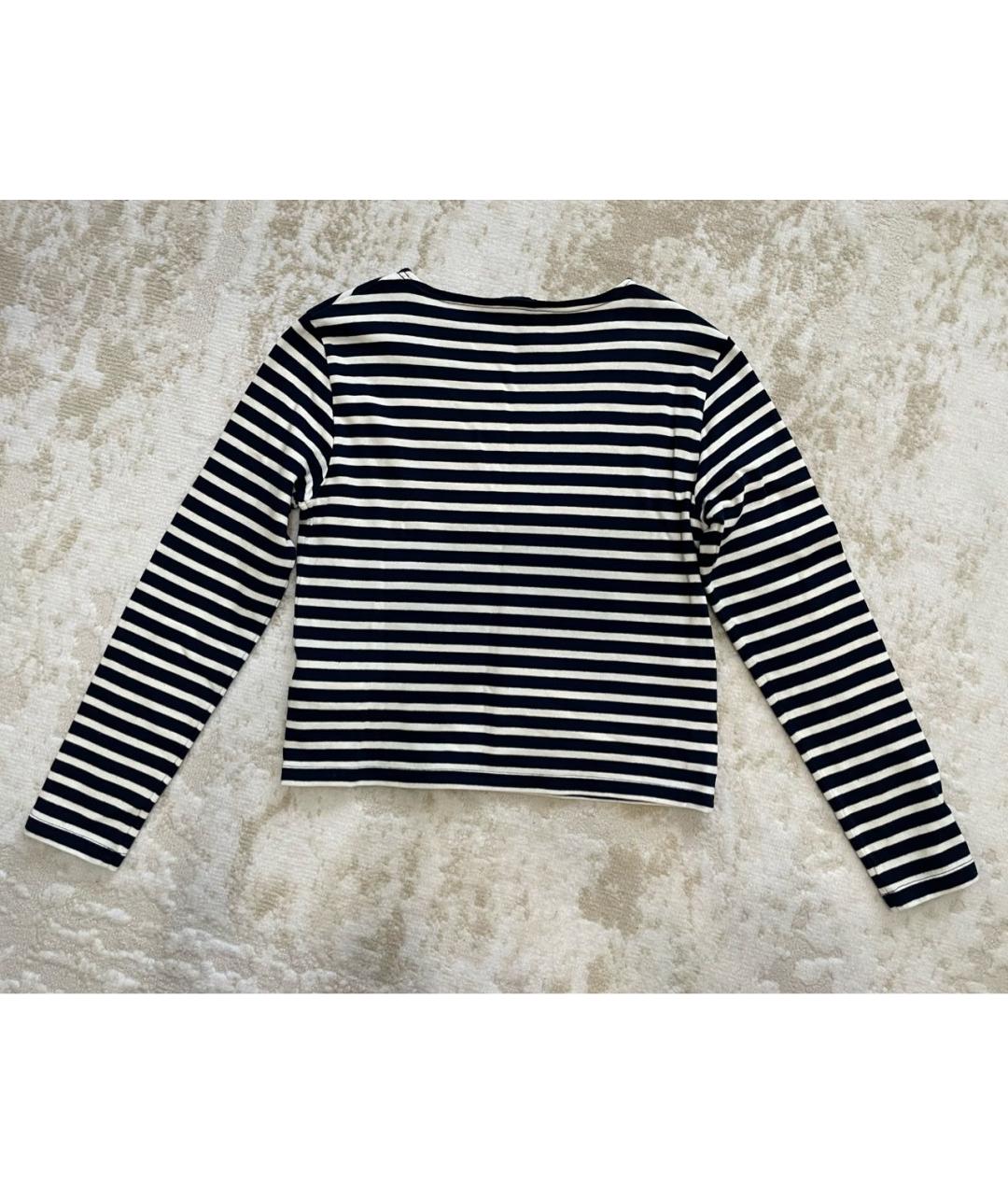 SPORTY AND RICH Синий хлопковый джемпер / свитер, фото 2