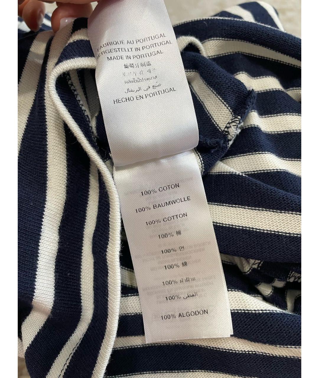 SPORTY AND RICH Синий хлопковый джемпер / свитер, фото 7