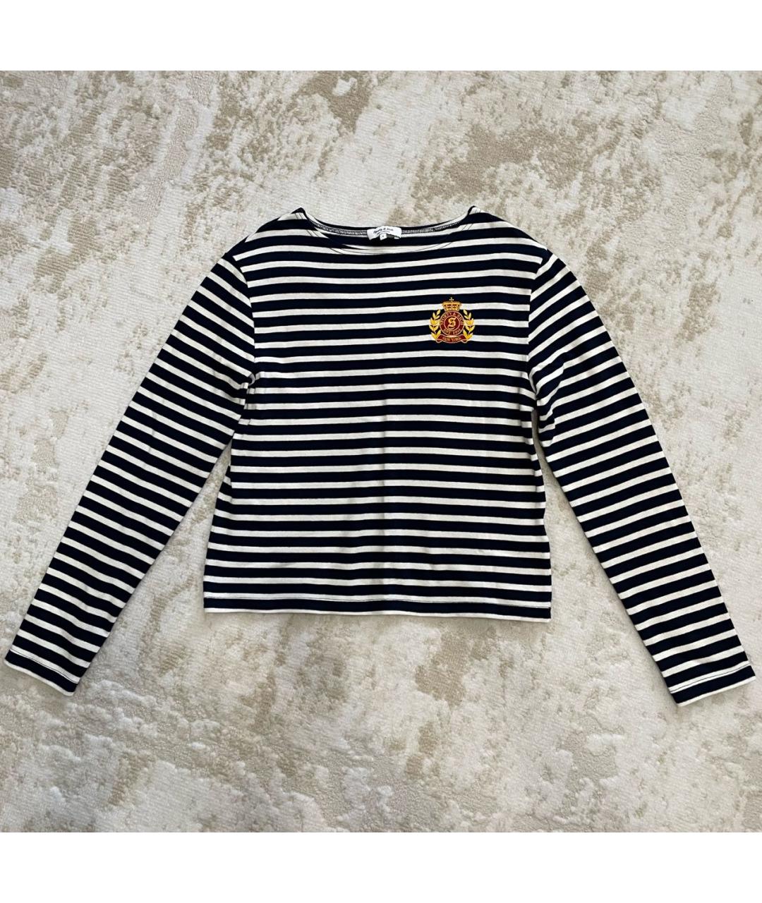 SPORTY AND RICH Синий хлопковый джемпер / свитер, фото 9