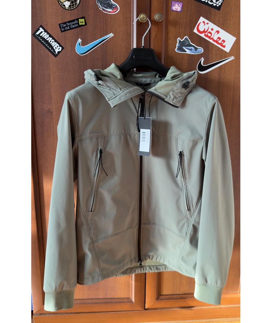 CP COMPANY Зеленая полиэстеровая куртка, фото 2