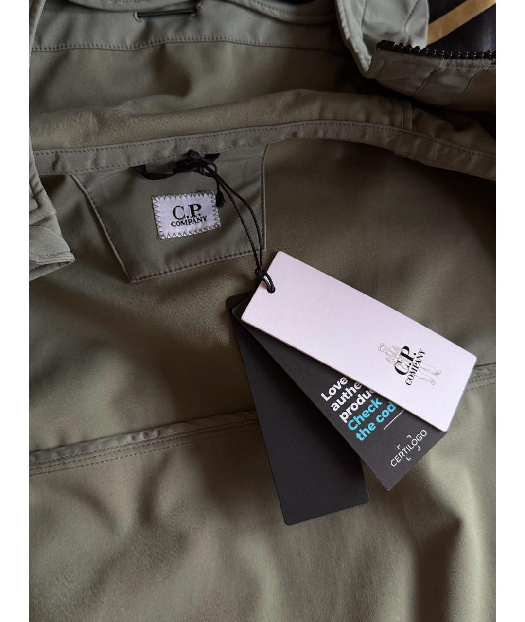 CP COMPANY Зеленая полиэстеровая куртка, фото 3