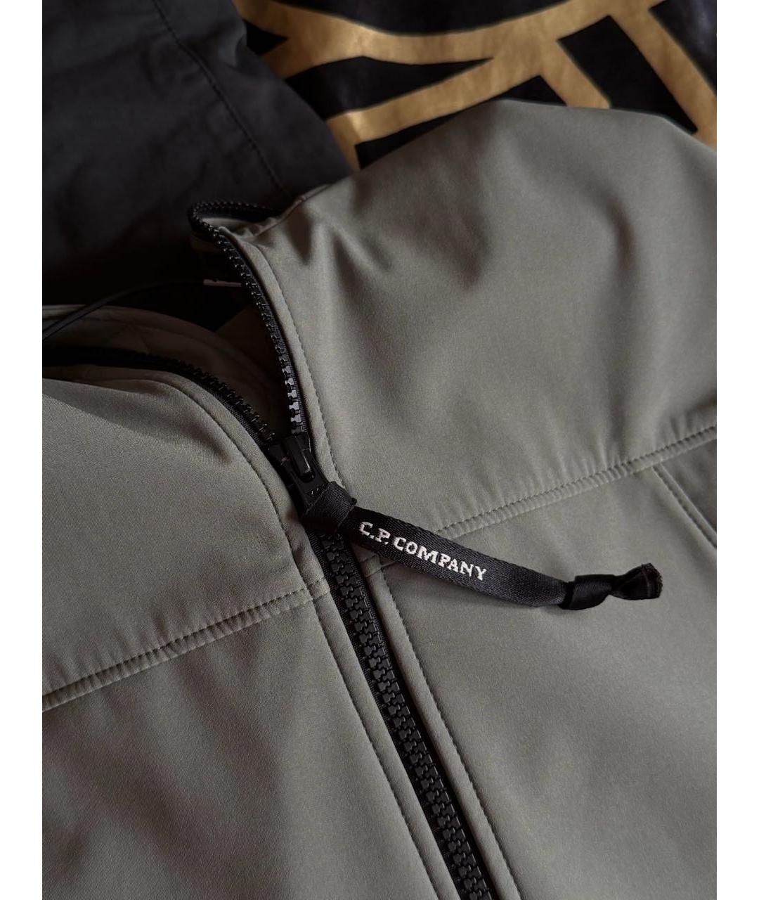 CP COMPANY Зеленая полиэстеровая куртка, фото 4