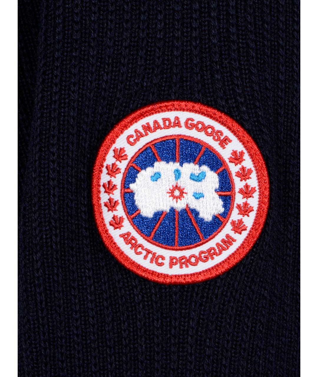 CANADA GOOSE Синяя шерстяная куртка, фото 3