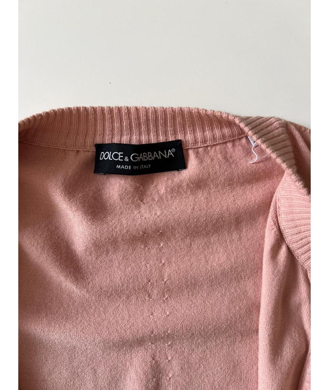 DOLCE&GABBANA Коралловый кардиган, фото 3