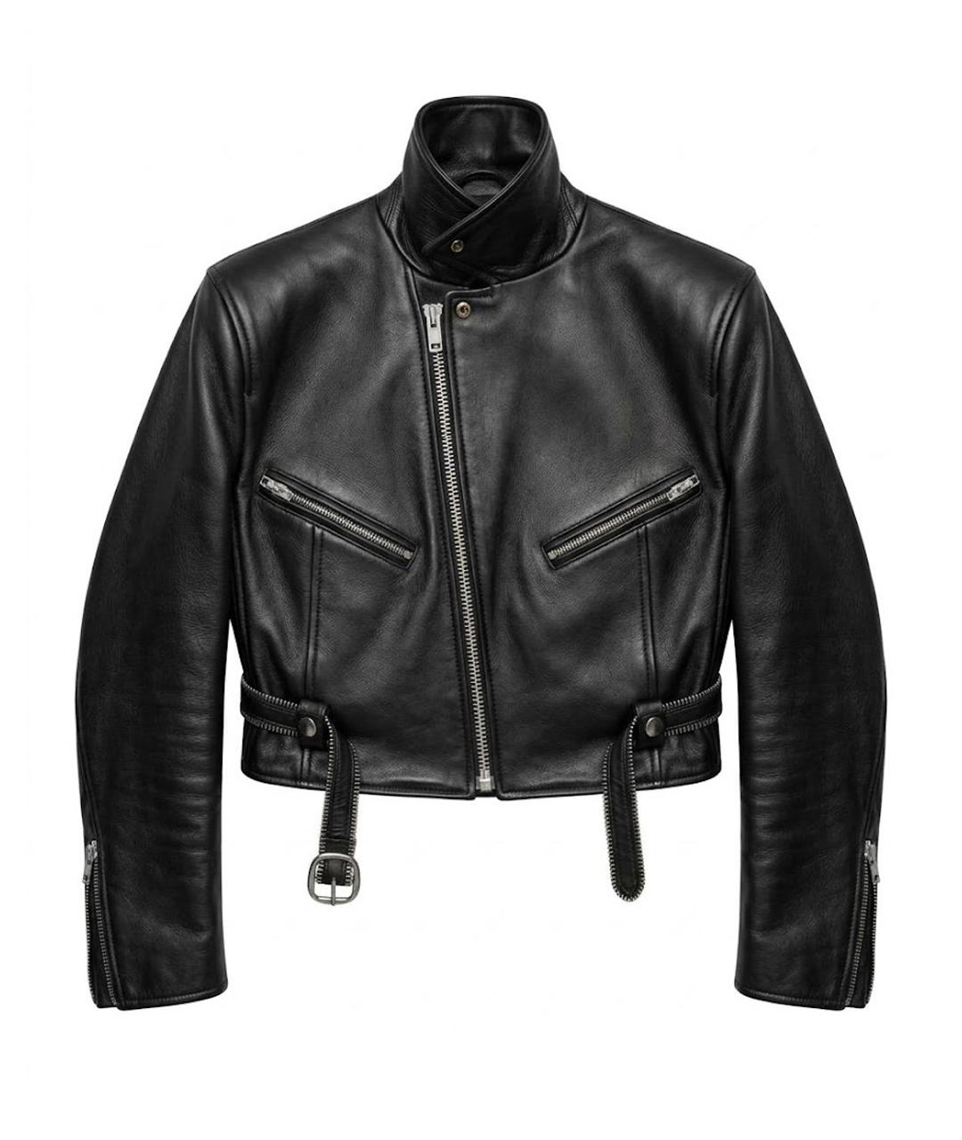 ALEXANDER WANG Черная кожаная куртка, фото 1