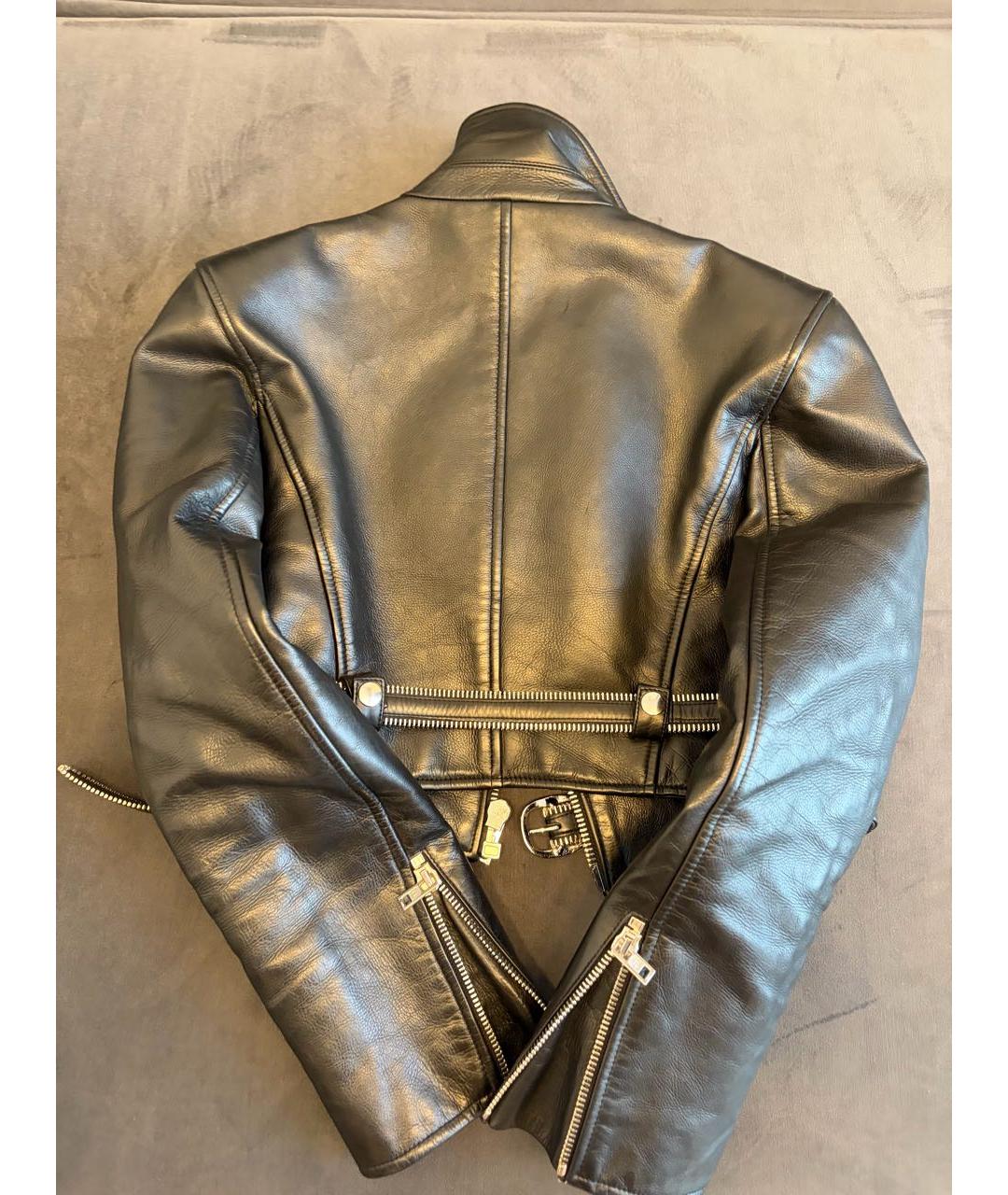 ALEXANDER WANG Черная кожаная куртка, фото 3